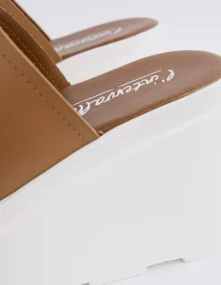 Wedges-L'INTERVALLE Positive Tan Leather