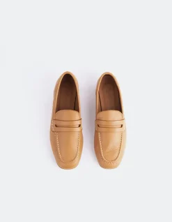 Loafers-L'INTERVALLE Prism Tan Leather