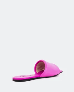 Flats-L'INTERVALLE Proseco Fuschia Leather