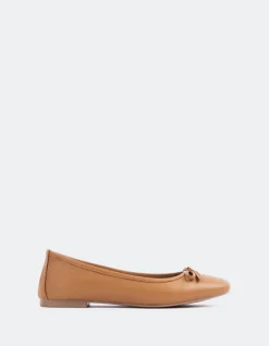 Ballerinas-L'INTERVALLE Ramesses Tan Leather