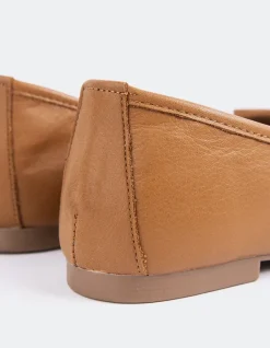 Ballerinas-L'INTERVALLE Ramesses Tan Leather