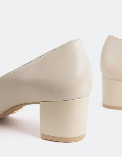 Pumps-L'INTERVALLE Raynan Beige Leather