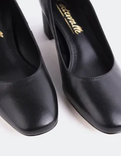 Pumps-L'INTERVALLE Raynan Black Leather