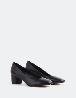 Pumps-L'INTERVALLE Raynan Black Leather