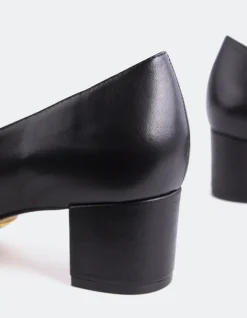 Pumps-L'INTERVALLE Raynan Black Leather