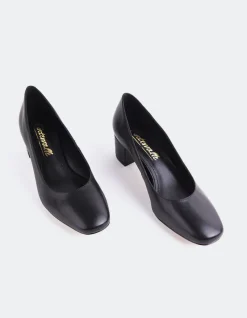 Pumps-L'INTERVALLE Raynan Black Leather