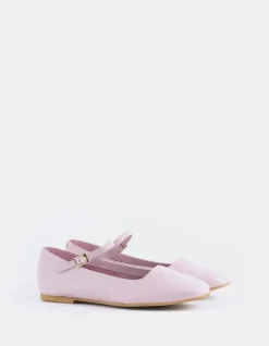 Ballerinas-L'INTERVALLE Reubena Pink Leather