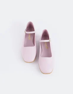 Ballerinas-L'INTERVALLE Reubena Pink Leather