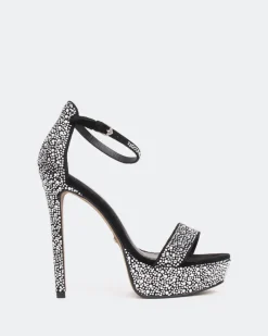 Platform|High Heels-L'INTERVALLE Rinna, Black Suede/Suède Noir