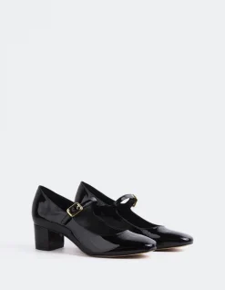 Mary-jane-L'INTERVALLE Rosalba Black Patent