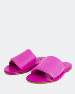 Flats-L'INTERVALLE Rum Purple Leather