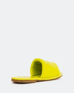 Flats-L'INTERVALLE Rum Yellow Leather