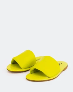 Flats-L'INTERVALLE Rum Yellow Leather