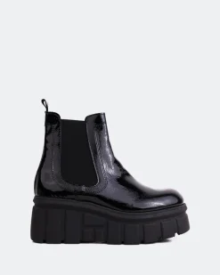 Ankle Boots-L'INTERVALLE Rupert Black Naplack