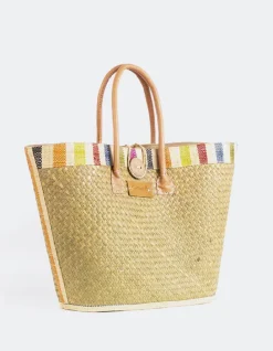 Tote Bag-L'INTERVALLE Santaclara Multi Color