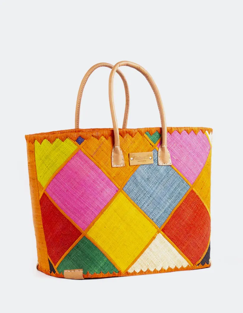 Tote Bag-L'INTERVALLE Santalucia Multi Color