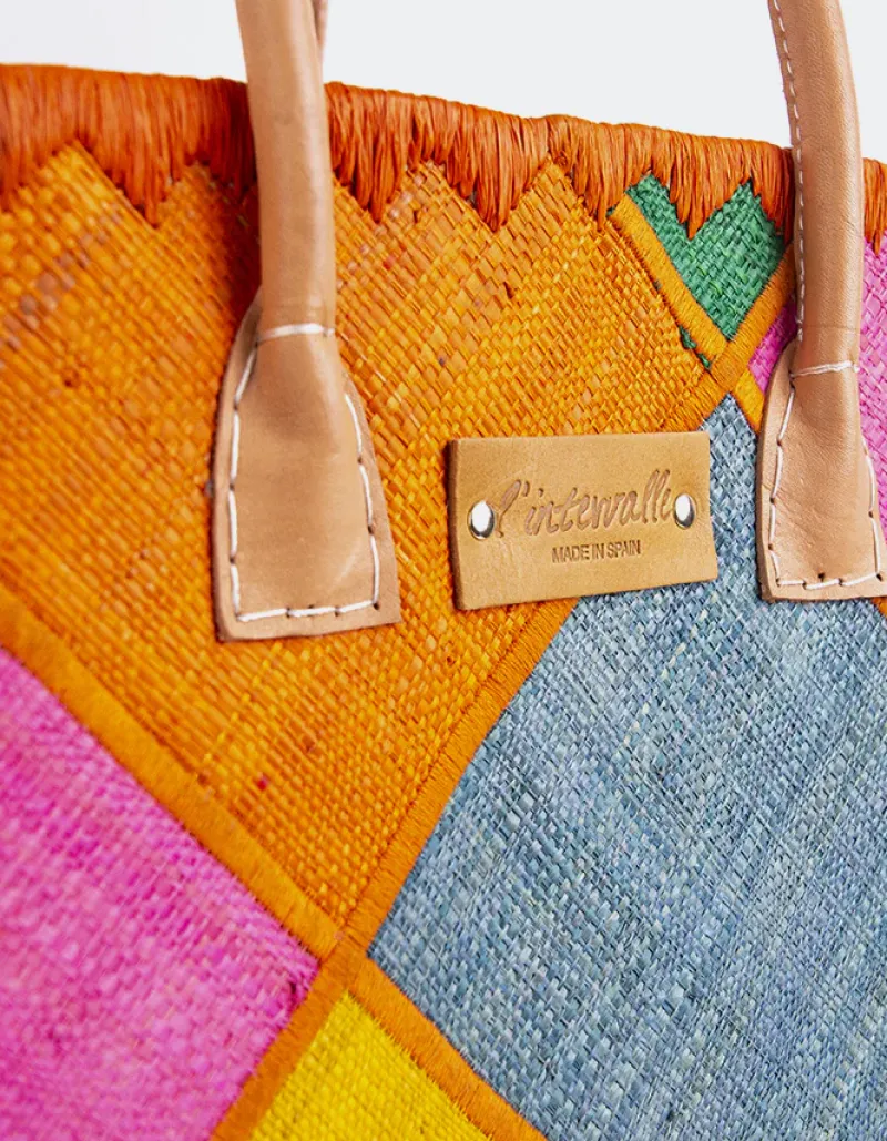 Tote Bag-L'INTERVALLE Santalucia Multi Color
