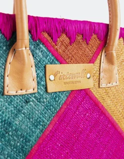 Tote Bag-L'INTERVALLE Santalucia Multi Color