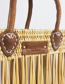 Tote Bag-L'INTERVALLE Santamaria Taupe