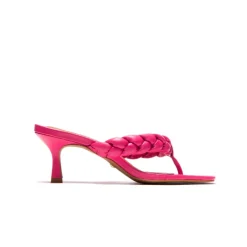 Mid Heels-L'INTERVALLE Saxony Fuchsia Leather