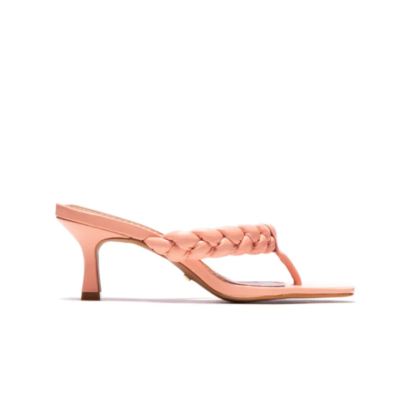Mid Heels-L'INTERVALLE Saxony Pink Leather