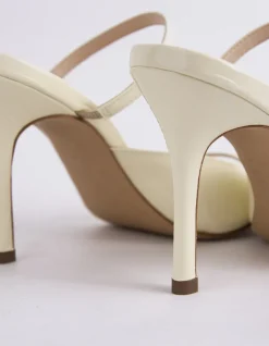 High Heels|Mules-L'INTERVALLE Scilla Off White Naplack