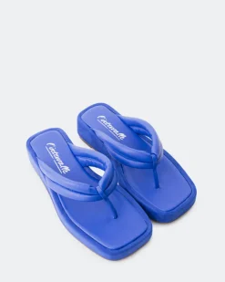 Flats-L'INTERVALLE Senda Royal Blue Leather