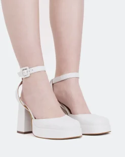 Platforms-L'INTERVALLE Serre White Leather