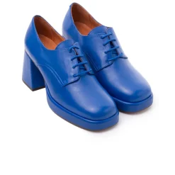 Lace-up-L'INTERVALLE Sevres Blue Leather