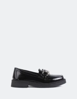 Loafers-L'INTERVALLE Sheldawn Black Patent