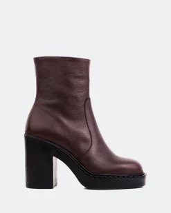 Ankle Boots-L'INTERVALLE Shivers Brown Leather