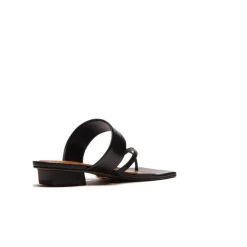 Flats-L'INTERVALLE Show Black Leather
