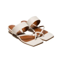 Flats-L'INTERVALLE Show White Leather