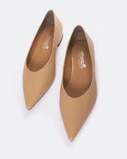 Ballerinas-L'INTERVALLE Shynnis Camel Leather