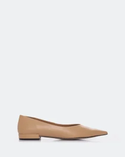 Ballerinas-L'INTERVALLE Shynnis Camel Leather