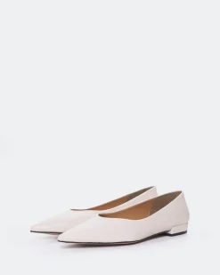 Ballerinas-L'INTERVALLE Shynnis Off White Leather