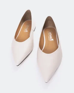 Ballerinas-L'INTERVALLE Shynnis Off White Leather