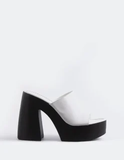 Platform-L'INTERVALLE Smyrni White Leather
