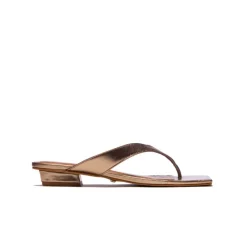 Flats-L'INTERVALLE Soleil Bronze Metallic