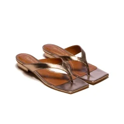 Flats-L'INTERVALLE Soleil Bronze Metallic