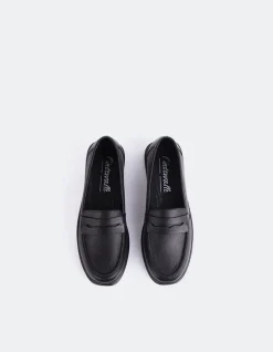 Loafers-L'INTERVALLE Sperry Black Leather