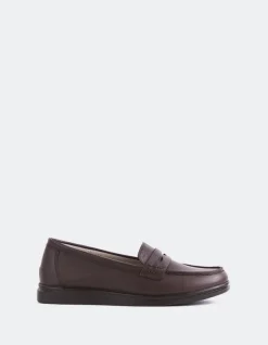 Loafers-L'INTERVALLE Sperry Brown Leather