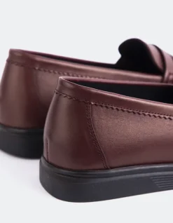 Loafers-L'INTERVALLE Sperry Burgundy Leather
