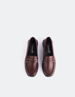 Loafers-L'INTERVALLE Sperry Burgundy Leather