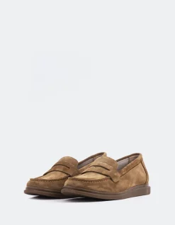 Loafers-L'INTERVALLE Sperry Cognac Suede