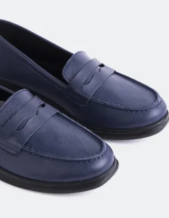 Loafers-L'INTERVALLE Sperry Navy Leather
