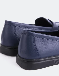 Loafers-L'INTERVALLE Sperry Navy Leather