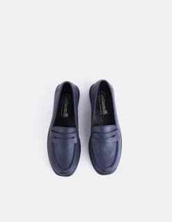 Loafers-L'INTERVALLE Sperry Navy Leather