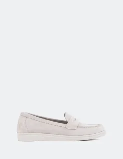 Loafers-L'INTERVALLE Sperry Taupe Suede