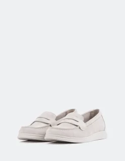 Loafers-L'INTERVALLE Sperry Taupe Suede